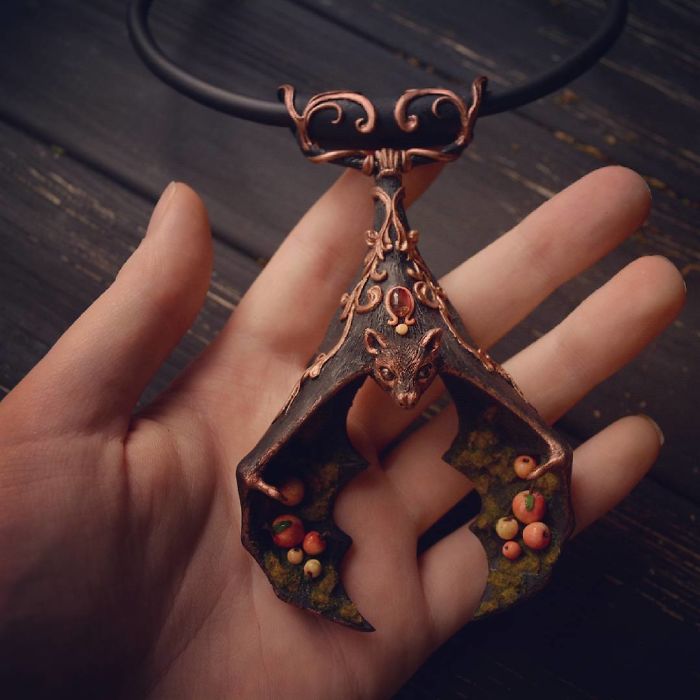 Magical Creature Jewelry Hand-Sculpted By Alina Sanina