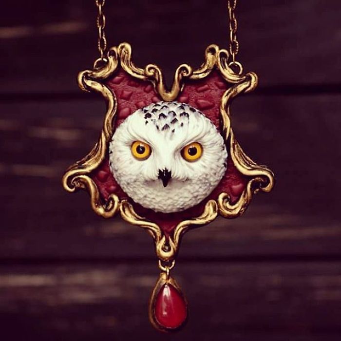 Magical Creature Jewelry Hand-Sculpted By Alina Sanina