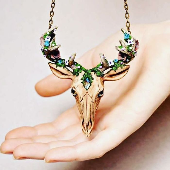 Magical Creature Jewelry Hand-Sculpted By Alina Sanina
