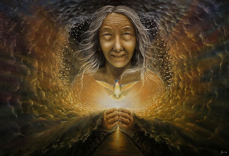 Visionary Paintings Turned Into Oniric Visual Journey Visionary Paintings Turned Into Oniric Visual Journey