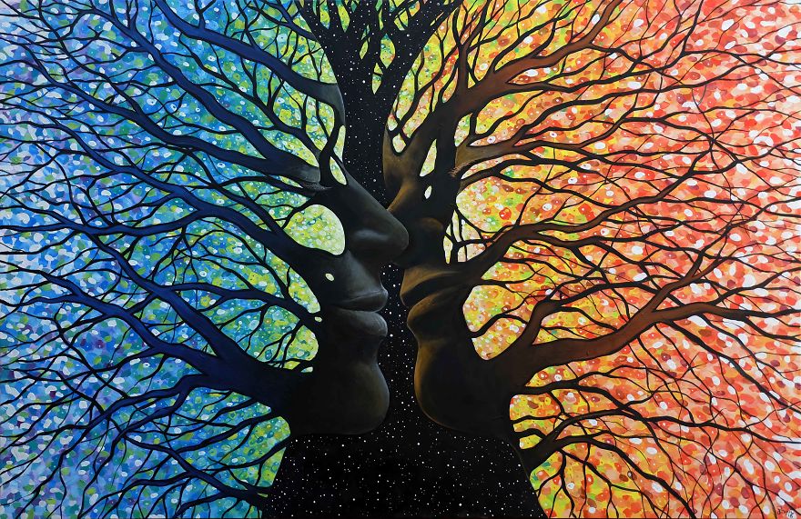 Visionary Paintings Turned Into Oniric Visual Journey Visionary Paintings Turned Into Oniric Visual Journey