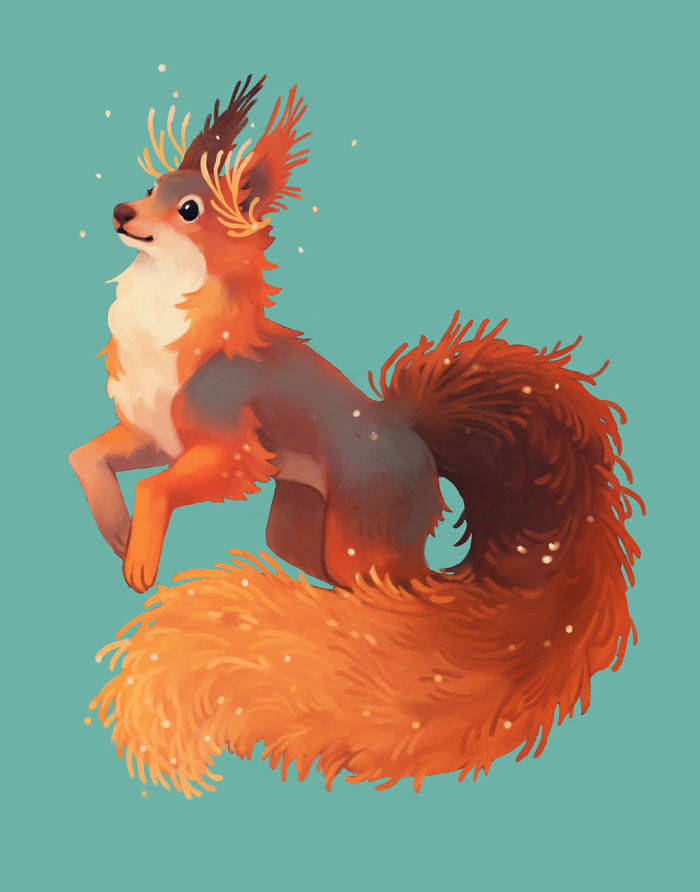 Artist Expresses Her Love For Tea By Drawing Magical Tea Spirits Artist Expresses Her Love For Tea By Drawing Magical Tea Spirits