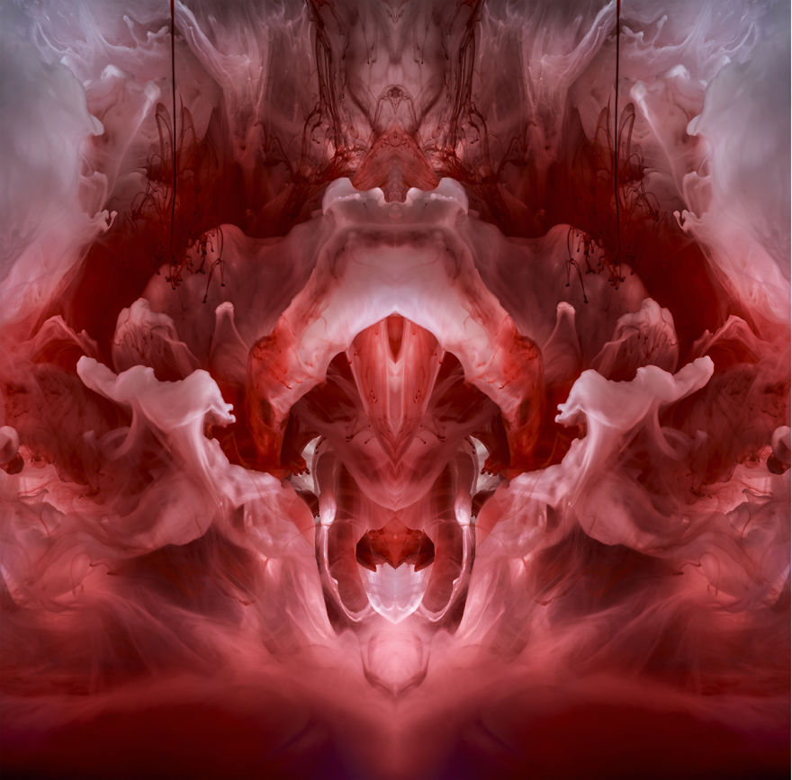 I Used Inks, Dyes, And Paints In Water To Create Surreal Images I Used Inks, Dyes, And Paints In Water To Create Surreal Images