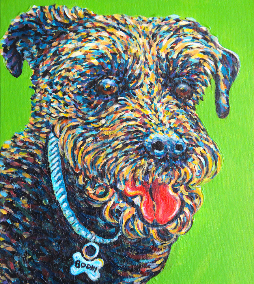 Scf K9’s Are Commission Acrylic Dog Portraits Made With Vibrant Color And Personality For Their Owners And Family! Scf K9’s Are Commission Acrylic Dog Portraits Made With Vibrant Color And Personality For Their Owners And Family!