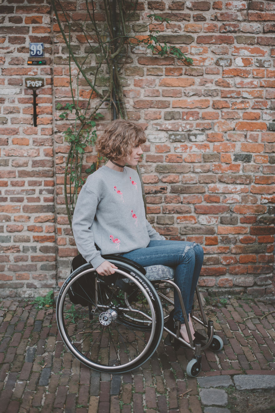 A Fashion Shoot With Two Disabled Models!