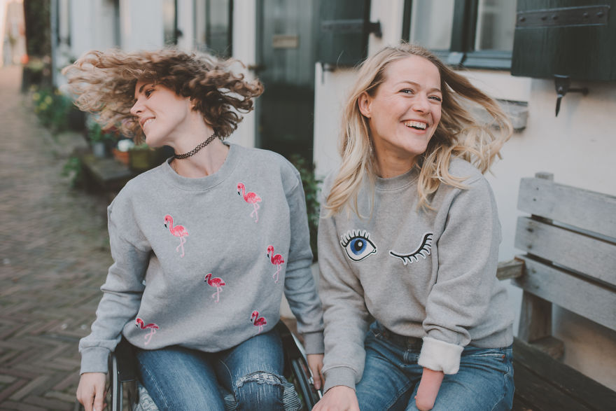 A Fashion Shoot With Two Disabled Models!