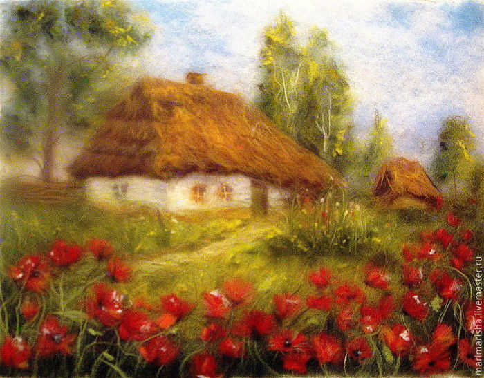 Wool Watercolours By Marina Akserova Wool Watercolours By Marina Akserova