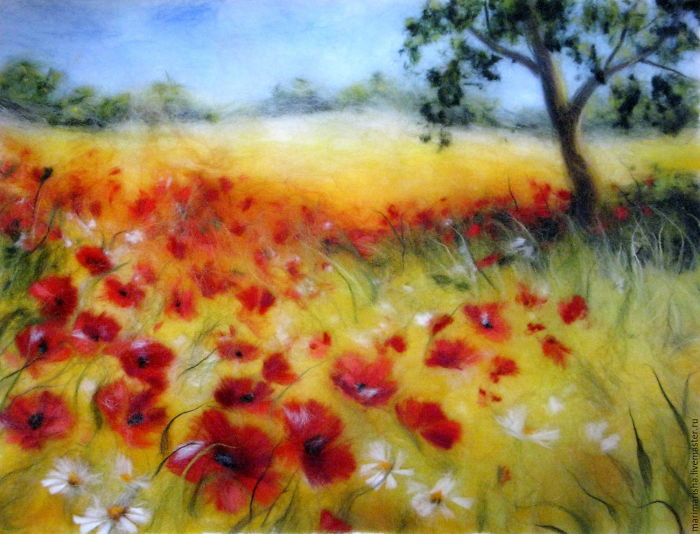 Wool Watercolours By Marina Akserova Wool Watercolours By Marina Akserova