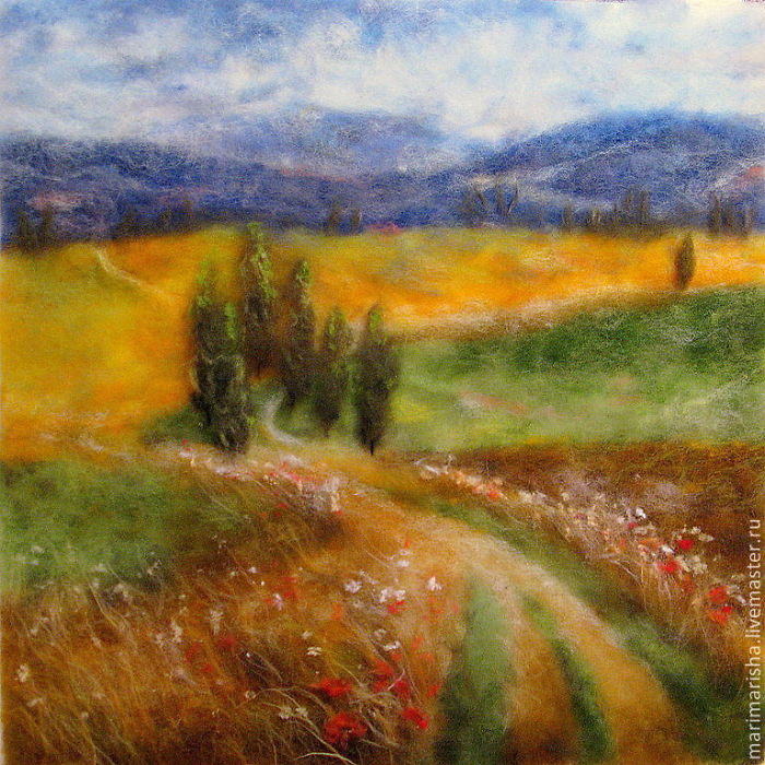 Wool Watercolours By Marina Akserova Wool Watercolours By Marina Akserova