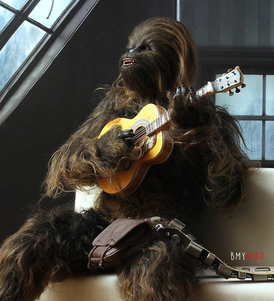 Hero Figures Can Be Found In Amusing Compositions