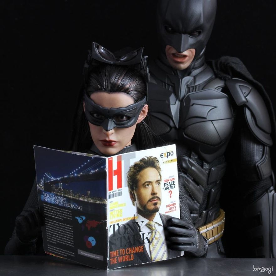 Hero Figures Can Be Found In Amusing Compositions