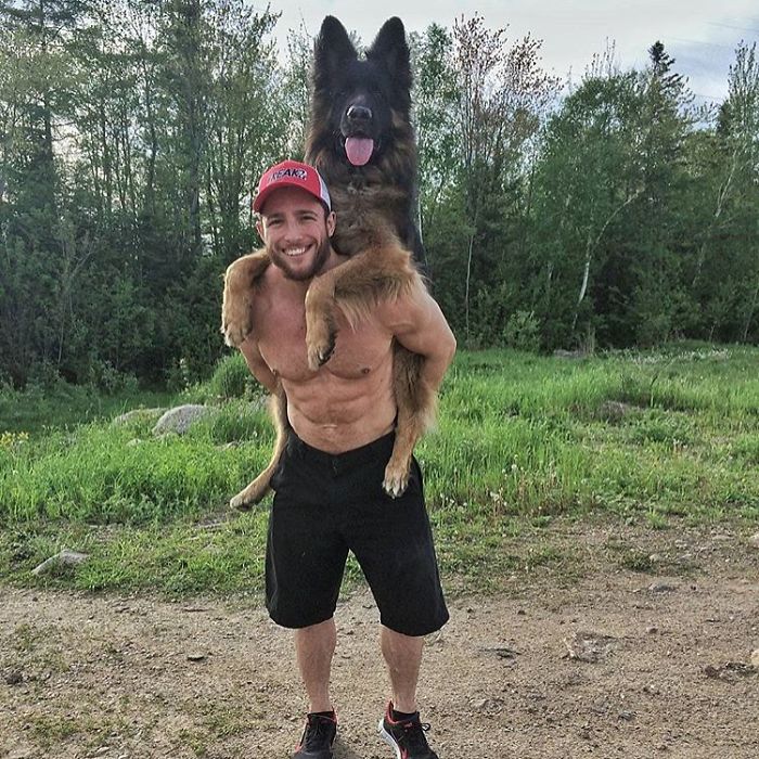This Instagram Of Hot Dudes With Dogs Brings Two Of Our Favorite Things Together