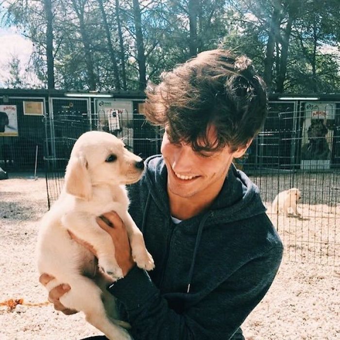 This Instagram Of Hot Dudes With Dogs Brings Two Of Our Favorite Things Together