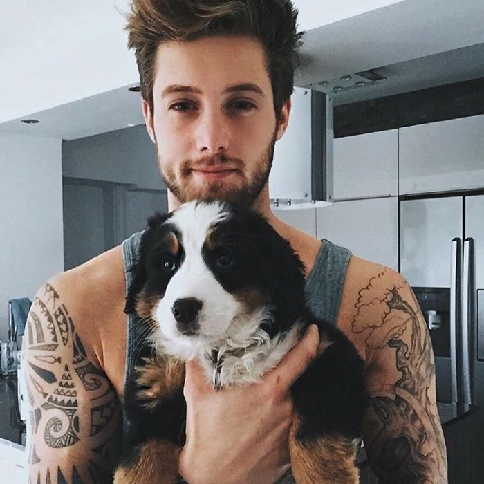 This Instagram Of Hot Dudes With Dogs Brings Two Of Our Favorite Things Together