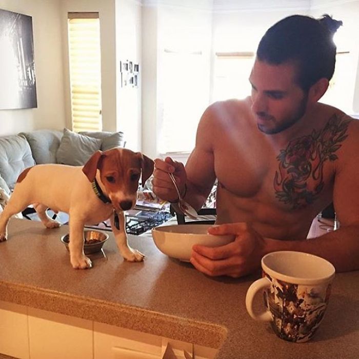 This Instagram Of Hot Dudes With Dogs Brings Two Of Our Favorite Things Together