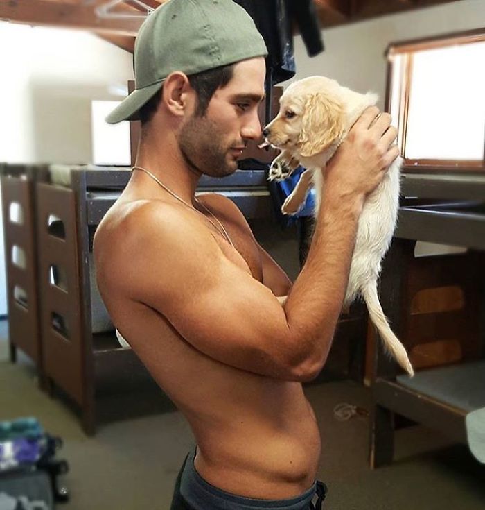 This Instagram Of Hot Dudes With Dogs Brings Two Of Our Favorite Things Together