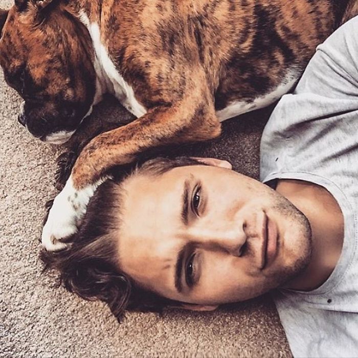 This Instagram Of Hot Dudes With Dogs Brings Two Of Our Favorite Things Together