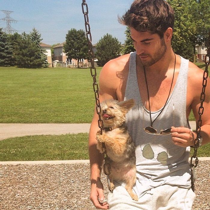 This Instagram Of Hot Dudes With Dogs Brings Two Of Our Favorite Things Together