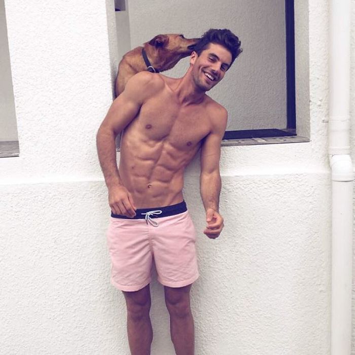 This Instagram Of Hot Dudes With Dogs Brings Two Of Our Favorite Things Together