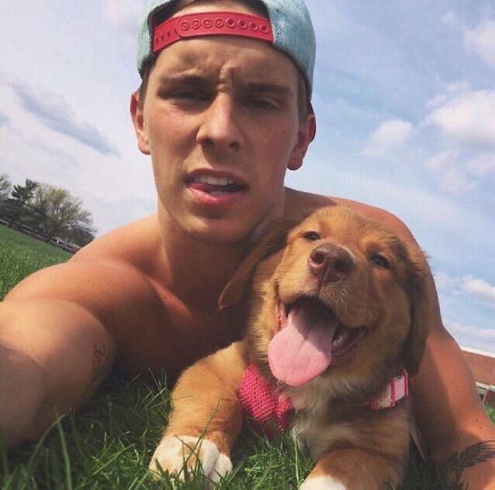 This Instagram Of Hot Dudes With Dogs Brings Two Of Our Favorite Things Together