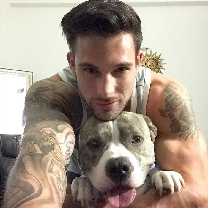 This Instagram Of Hot Dudes With Dogs Brings Two Of Our Favorite Things Together