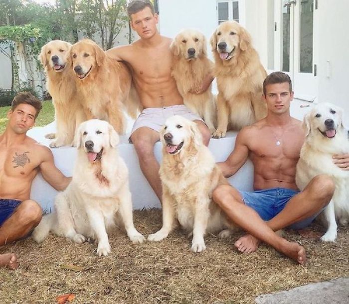 This Instagram Of Hot Dudes With Dogs Brings Two Of Our Favorite Things Together