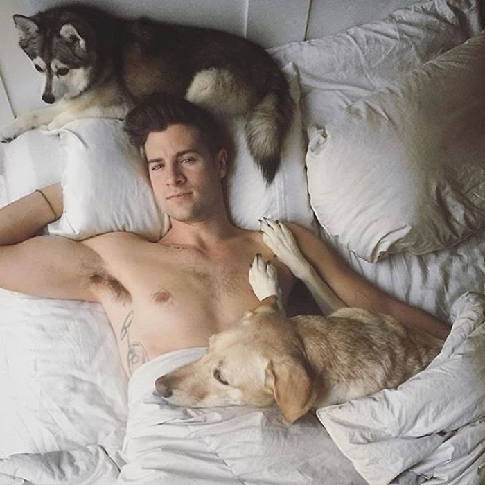 This Instagram Of Hot Dudes With Dogs Brings Two Of Our Favorite Things Together