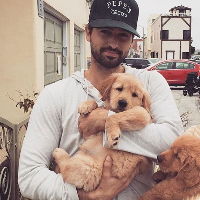 This Instagram Of Hot Dudes With Dogs Brings Two Of Our Favorite Things Together