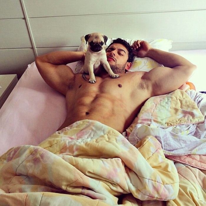This Instagram Of Hot Dudes With Dogs Brings Two Of Our Favorite Things Together
