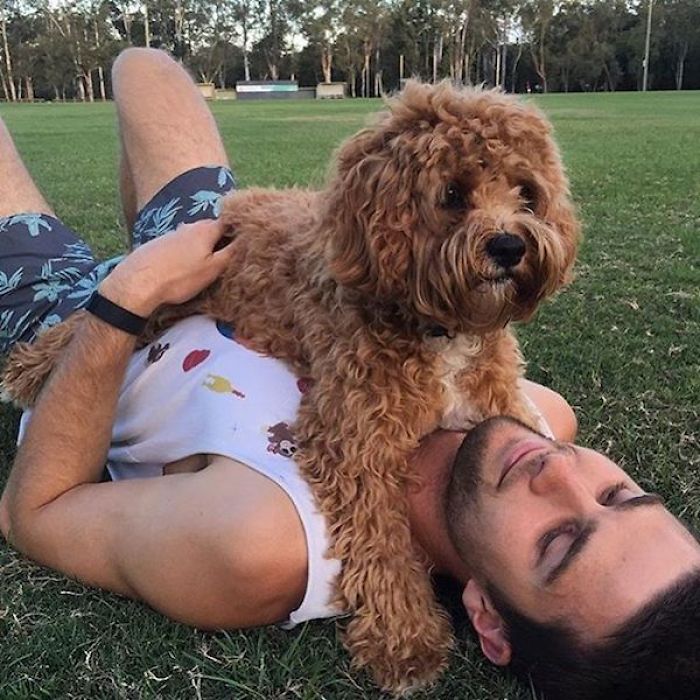 This Instagram Of Hot Dudes With Dogs Brings Two Of Our Favorite Things Together