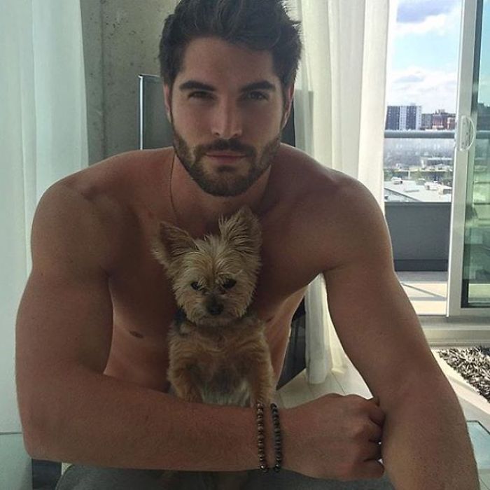This Instagram Of Hot Dudes With Dogs Brings Two Of Our Favorite Things Together