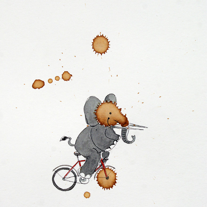 I Intentionally Spill Coffee On Paper And Look For Bicycle Stories In Them I Intentionally Spill Coffee On Paper And Look For Bicycle Stories In Them