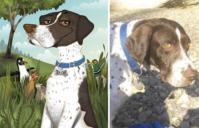 I Make Portraits Of People&#8217;s Pets Inspired By Their Personalities