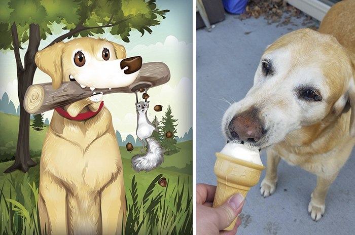 I Make Portraits Of People&#8217;s Pets Inspired By Their Personalities