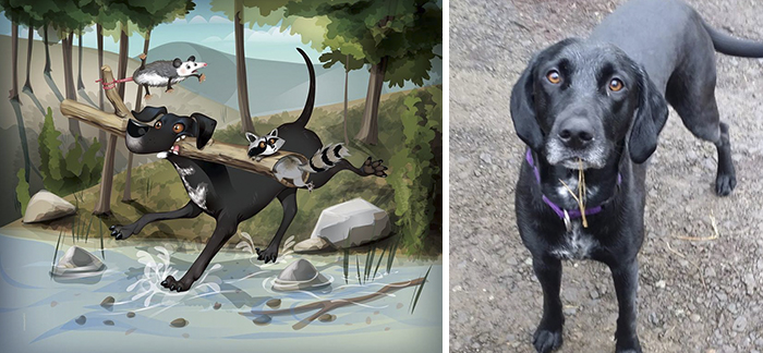 I Make Portraits Of People&#8217;s Pets Inspired By Their Personalities