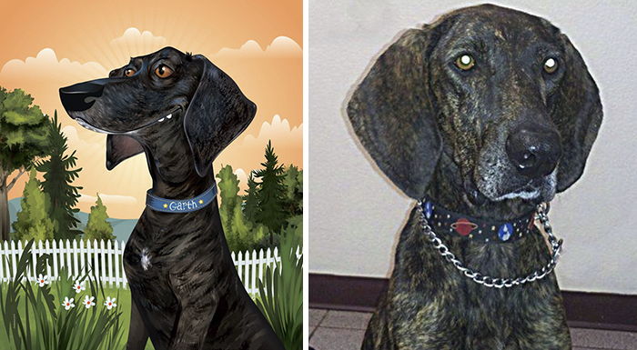 I Make Portraits Of People&#8217;s Pets Inspired By Their Personalities