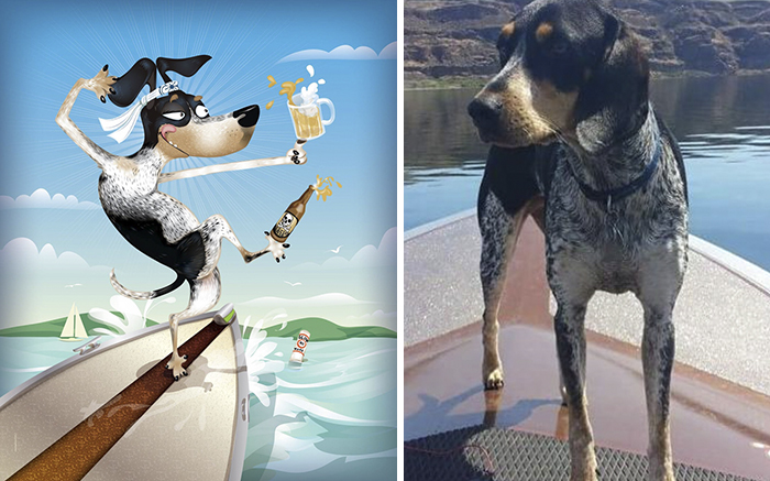 I Make Portraits Of People&#8217;s Pets Inspired By Their Personalities