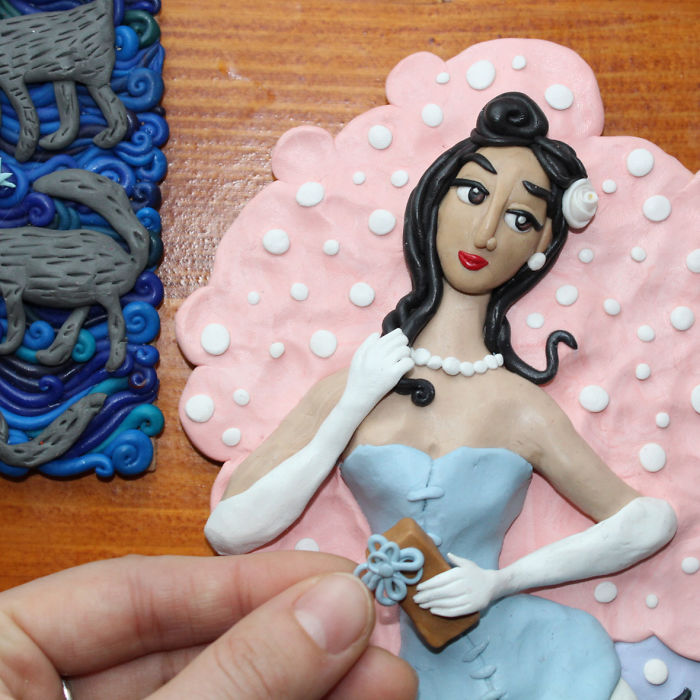 I Rediscovered The Joy Of Creating Pictures From Polymer Clay I Rediscovered The Joy Of Creating Pictures From Polymer Clay