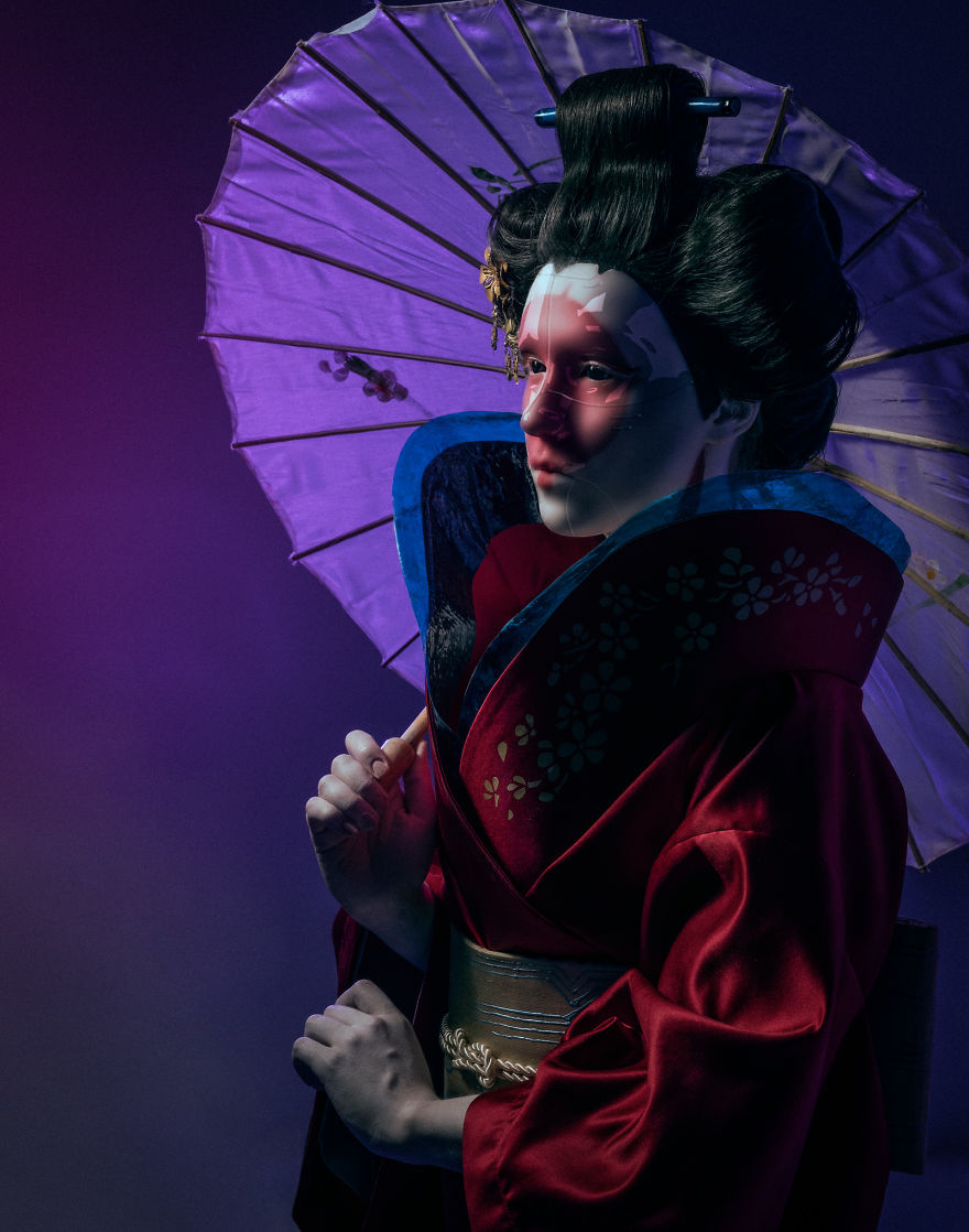 I Recreated Robot Geisha From Ghost In The Shell