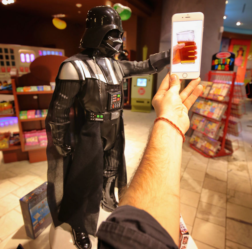 I Insert Star Wars Scenes Into Real Life Situations Using My Iphone