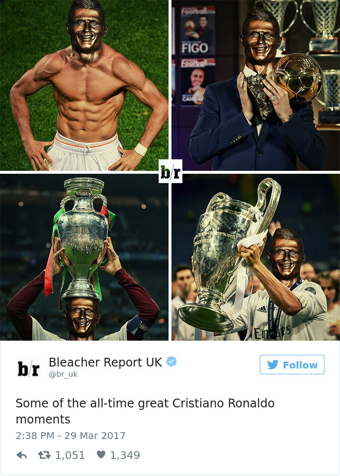 112 Of The Funniest Reactions To Cristiano Ronaldo’s New Statue (Add Yours) 112 Of The Funniest Reactions To Cristiano Ronaldo’s New Statue (Add Yours)