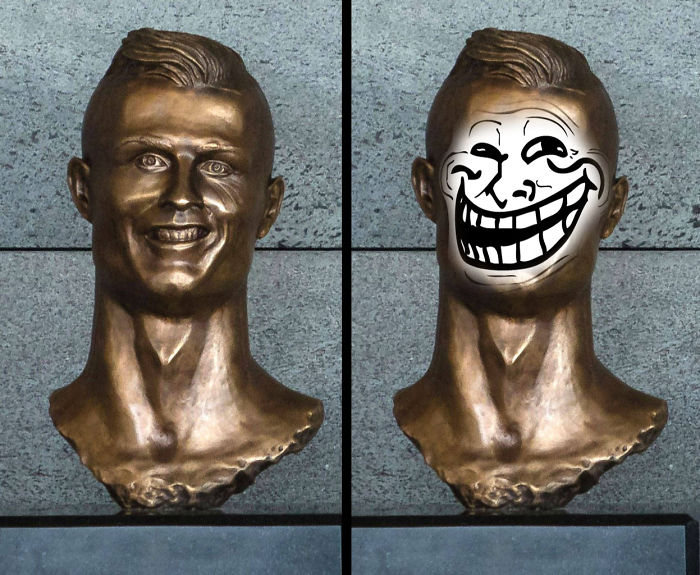 112 Of The Funniest Reactions To Cristiano Ronaldo’s New Statue (Add Yours) 112 Of The Funniest Reactions To Cristiano Ronaldo’s New Statue (Add Yours)