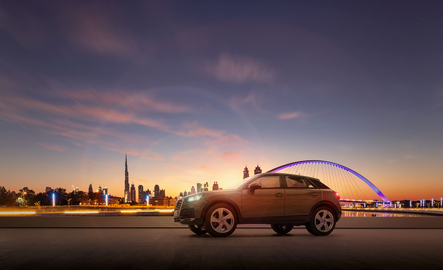 Audi Asks Photographer To Shoot Their $50,000 Car, He Uses $32 Miniature Toy Car Instead Audi Asks Photographer To Shoot Their $50,000 Car, He Uses $32 Miniature Toy Car Instead