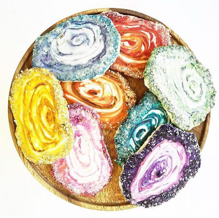 68 Geode Sweets That Are Too Pretty To Eat 68 Geode Sweets That Are Too Pretty To Eat