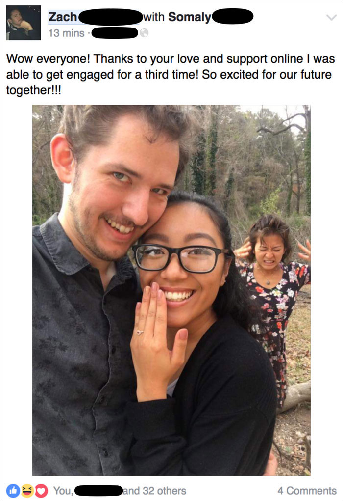 Guy Posts ‘Engagement Pics’, Proves That People Will Believe Anything They See On Facebook Guy Posts ‘Engagement Pics’, Proves That People Will Believe Anything They See On Facebook
