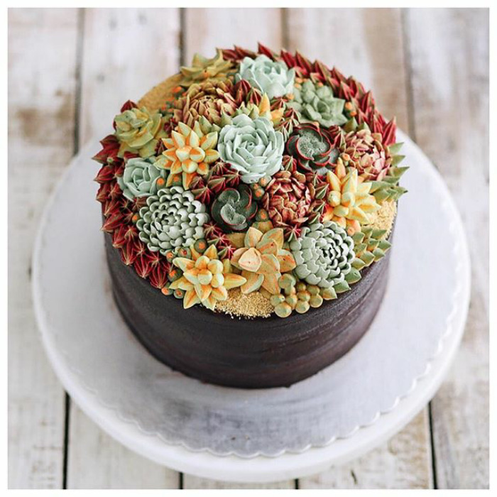 Succulent Cakes By Ivenoven Will Make Every Succulent Lover’s Mouth Water Succulent Cakes By Ivenoven Will Make Every Succulent Lover’s Mouth Water