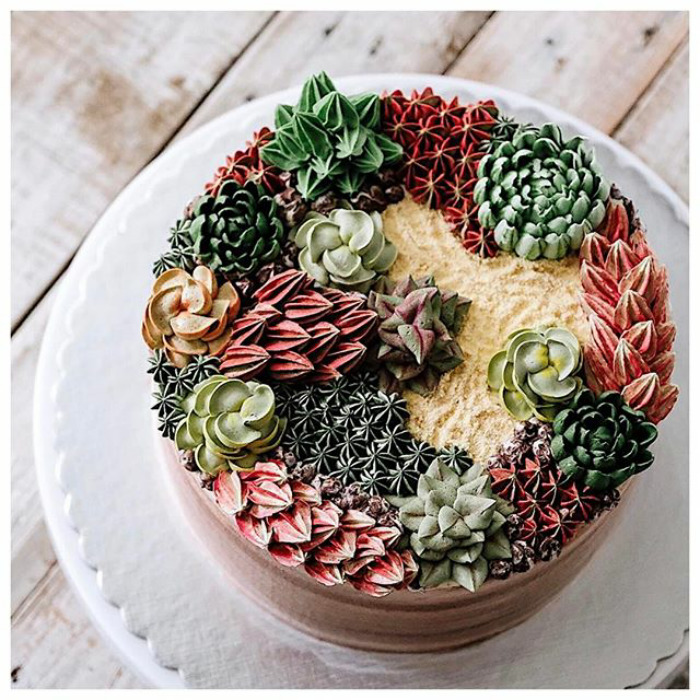 Succulent Cakes By Ivenoven Will Make Every Succulent Lover’s Mouth Water Succulent Cakes By Ivenoven Will Make Every Succulent Lover’s Mouth Water