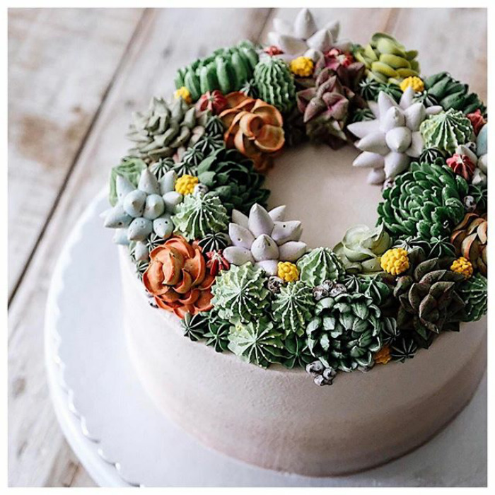 Succulent Cakes By Ivenoven Will Make Every Succulent Lover’s Mouth Water Succulent Cakes By Ivenoven Will Make Every Succulent Lover’s Mouth Water