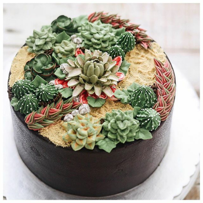 Succulent Cakes By Ivenoven Will Make Every Succulent Lover’s Mouth Water Succulent Cakes By Ivenoven Will Make Every Succulent Lover’s Mouth Water