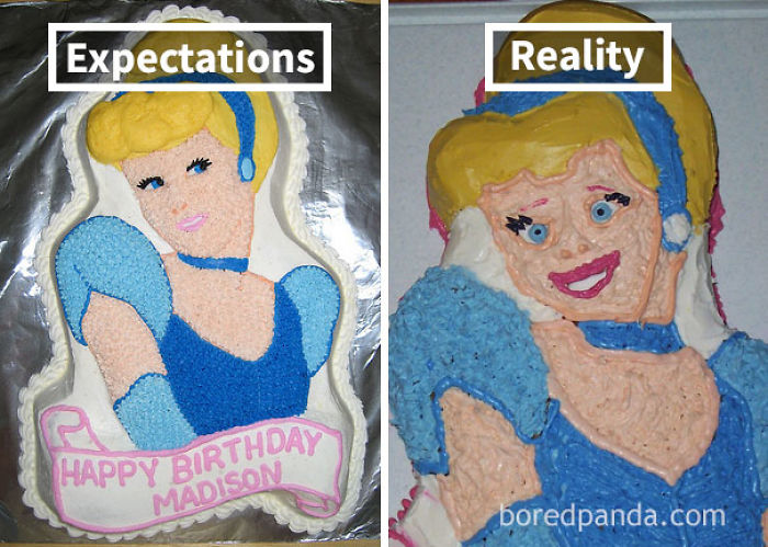 Expectations Vs Reality: 30 Of The Worst Cake Fails Ever Expectations Vs Reality: 30 Of The Worst Cake Fails Ever